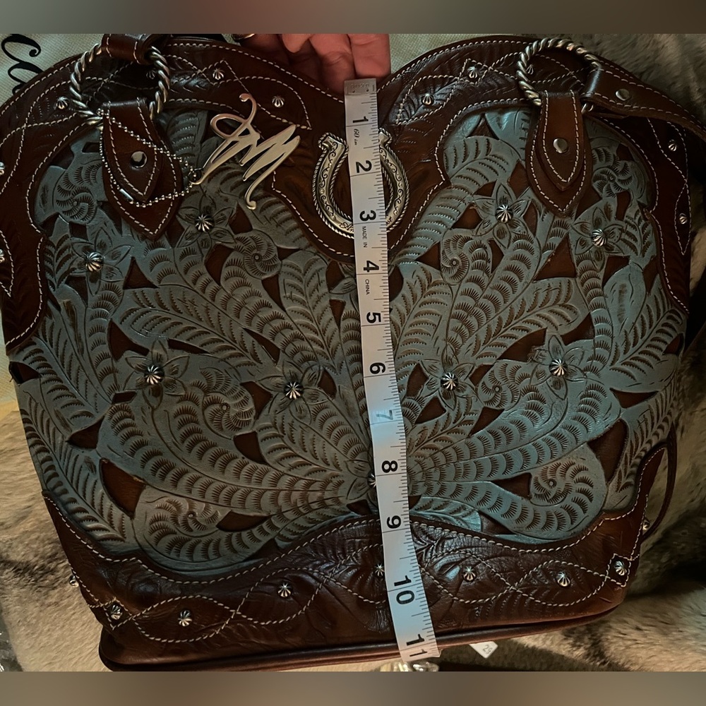 American West Genuine Leather Purse - Picture 14 of 15